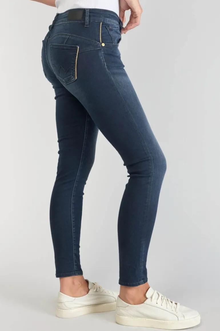 Le Temps des Cerises Buna Pulp Slim 7/8Eme Jeans Bleu N°1-Femme Coupe Slim