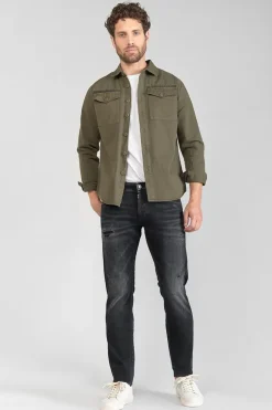 Le Temps des Cerises Cantini 700/11 Adjusted Jeans Destroy Noir N°1-Homme Coupe Adjusted