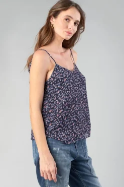 Le Temps des Cerises Caraco Vega A Motif Leopard-Femme Tops