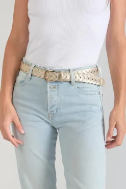 Le Temps des Cerises Ceinture Kebir Doree Tressee-Femme Ceintures