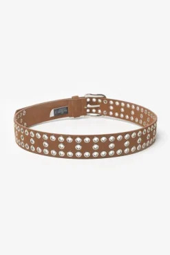 Le Temps des Cerises Ceinture Lucia En Cuir Velours-Femme Ceintures