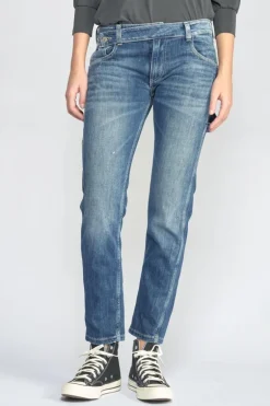 Le Temps des Cerises Chara 200/43 Boyfit Jeans Destroy Bleu N°4-Femme Coupe Boyfit