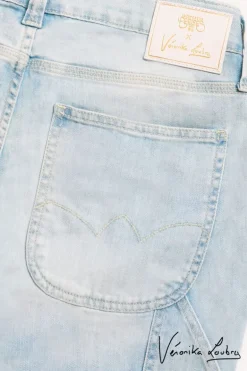 Le Temps des Cerises Charpentier Boyfit By Veronika Loubry Jeans Bleu N°5-Femme Coupe Boyfit