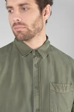 Le Temps des Cerises Chemise Balt Kaki-Homme Chemises