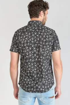 Le Temps des Cerises Chemise Belis Noire Et Blanche-Homme Chemises