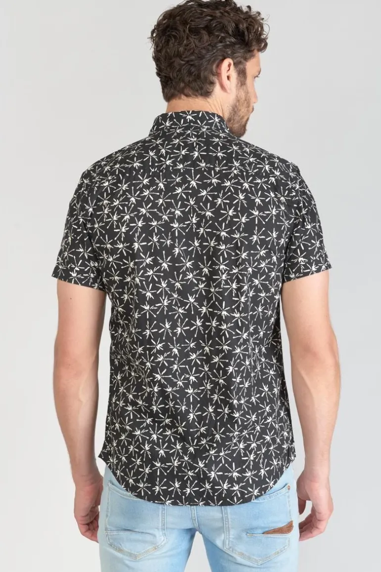 Le Temps des Cerises Chemise Belis Noire Et Blanche-Homme Chemises