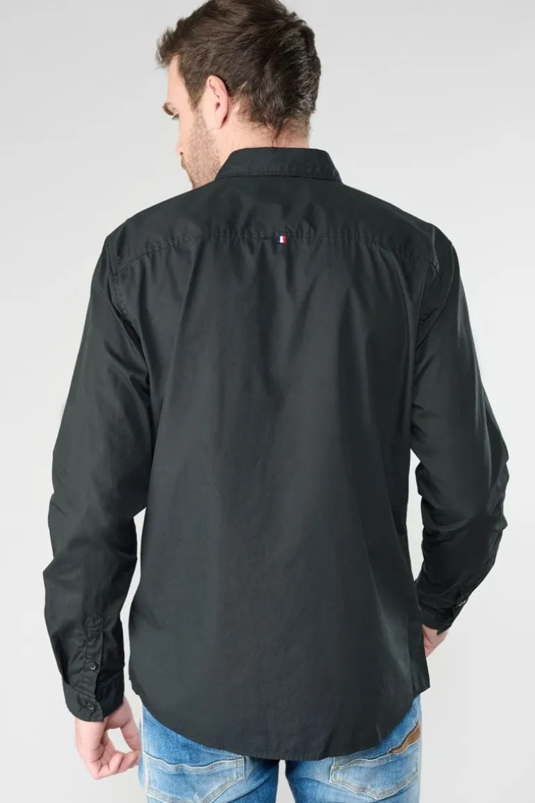 Le Temps des Cerises Chemise Dorus Noire-Homme Chemises