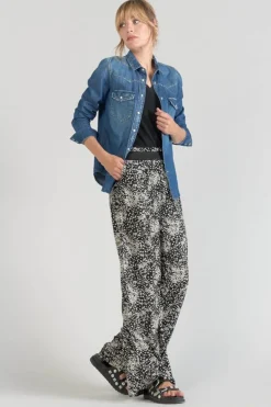 Le Temps des Cerises Chemise En Jeans Juanita Bleue-Femme Chemises Et Vestes