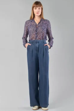 Le Temps des Cerises Chemise Luz A Motif Leopard-Femme Chemises