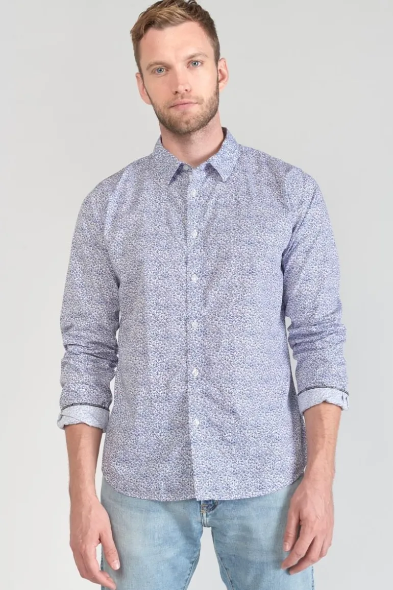 Le Temps des Cerises Chemise Meta A Motif Fleuri-Homme Chemises