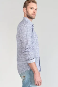 Le Temps des Cerises Chemise Meta A Motif Fleuri-Homme Chemises