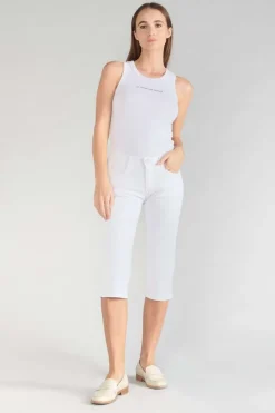 Le Temps des Cerises Corsaire Opus Blanc-Femme Jupes & Shorts