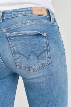 Le Temps des Cerises Corsaire Oriol En Jeans Bleu Delave-Femme Jupes & Shorts