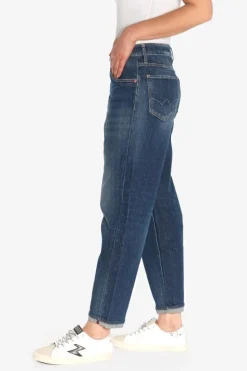 Le Temps des Cerises Cosy Boyfit 7/8Eme Jeans Bleu N°2-Femme Coupe Boyfit