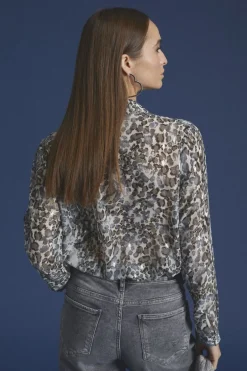 Le Temps des Cerises Cosy Boyfit 7/8Eme Jeans Gris N°3-Femme Coupe 7/8Eme