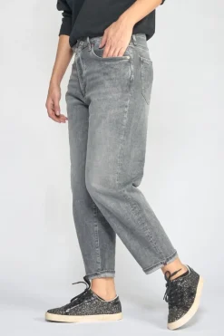 Le Temps des Cerises Cosy Boyfit 7/8Eme Jeans Gris N°3-Femme Coupe 7/8Eme