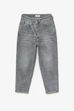 Le Temps des Cerises Cosy Boyfit 7/8Eme Jeans Gris N°3-Femme Coupe 7/8Eme