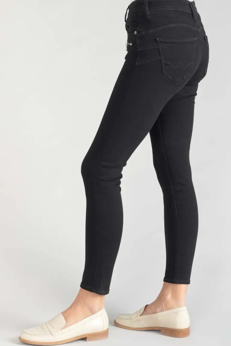 Le Temps des Cerises Dado Pulp Slim Taille Haute 7/8Eme Jeans Noir N°0-Femme Coupe Slim