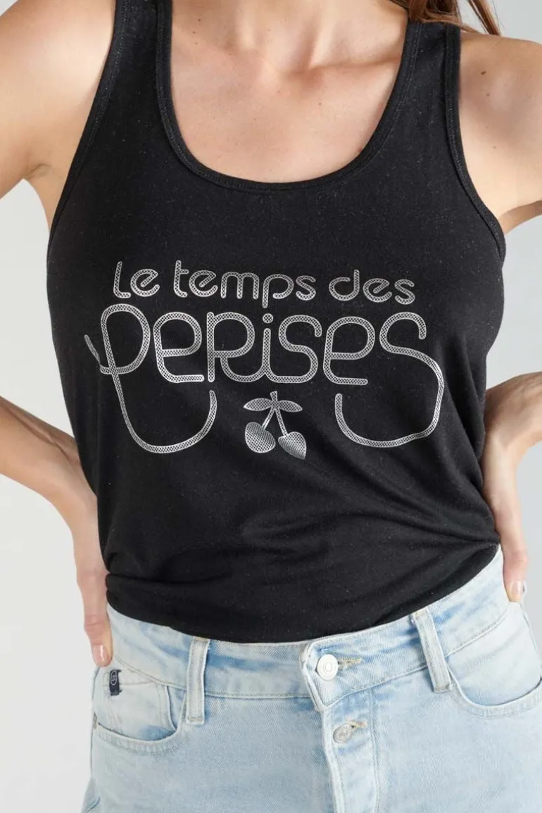 Le Temps des Cerises Debardeur Debtrame Anthracite-Femme T-Shirts & Débardeurs