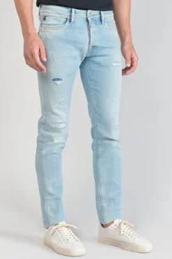 Le Temps des Cerises Delphes 700/11 Adjusted Jeans Destroy Bleu N°5-Homme Coupe Adjusted
