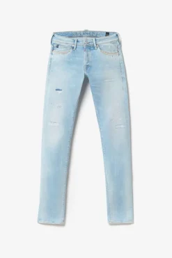 Le Temps des Cerises Delphes 700/11 Adjusted Jeans Destroy Bleu N°5-Homme Coupe Adjusted
