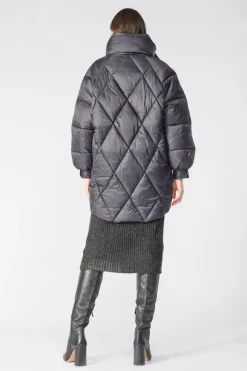 Le Temps des Cerises Doudoune Dotti Noire-Femme Manteaux & Doudounes