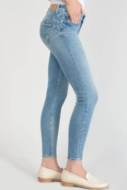 Le Temps des Cerises Fawn Pulp Slim 7/8 Eme Jeans Bleu N°4-Femme Coupe Slim