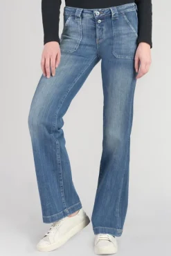 Le Temps des Cerises Flare Jeans Bleu N°4-Femme Coupe Flare / Bootcut