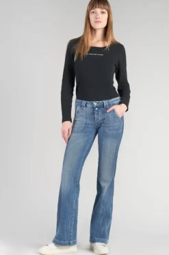 Le Temps des Cerises Flare Jeans Bleu N°4-Femme Coupe Flare / Bootcut