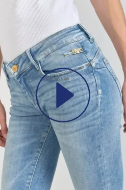 Le Temps des Cerises Flip Pulp Slim Jeans Bleu N°4-Femme Coupe Slim