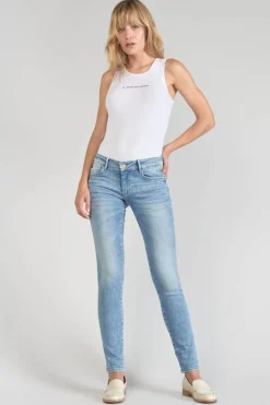Le Temps des Cerises Flip Pulp Slim Jeans Bleu N°4-Femme Coupe Slim