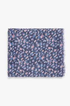 Le Temps des Cerises Foulard Nerea A Motif Leopard-Femme Écharpes & Foulards