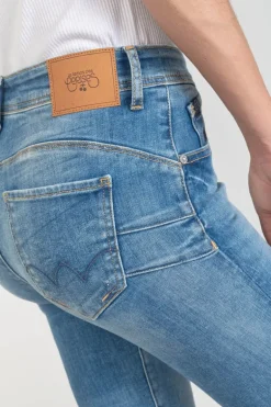 Le Temps des Cerises Foxe Pulp Regular Taille Haute Jeans Bleu N°4-Femme Coupe Regular