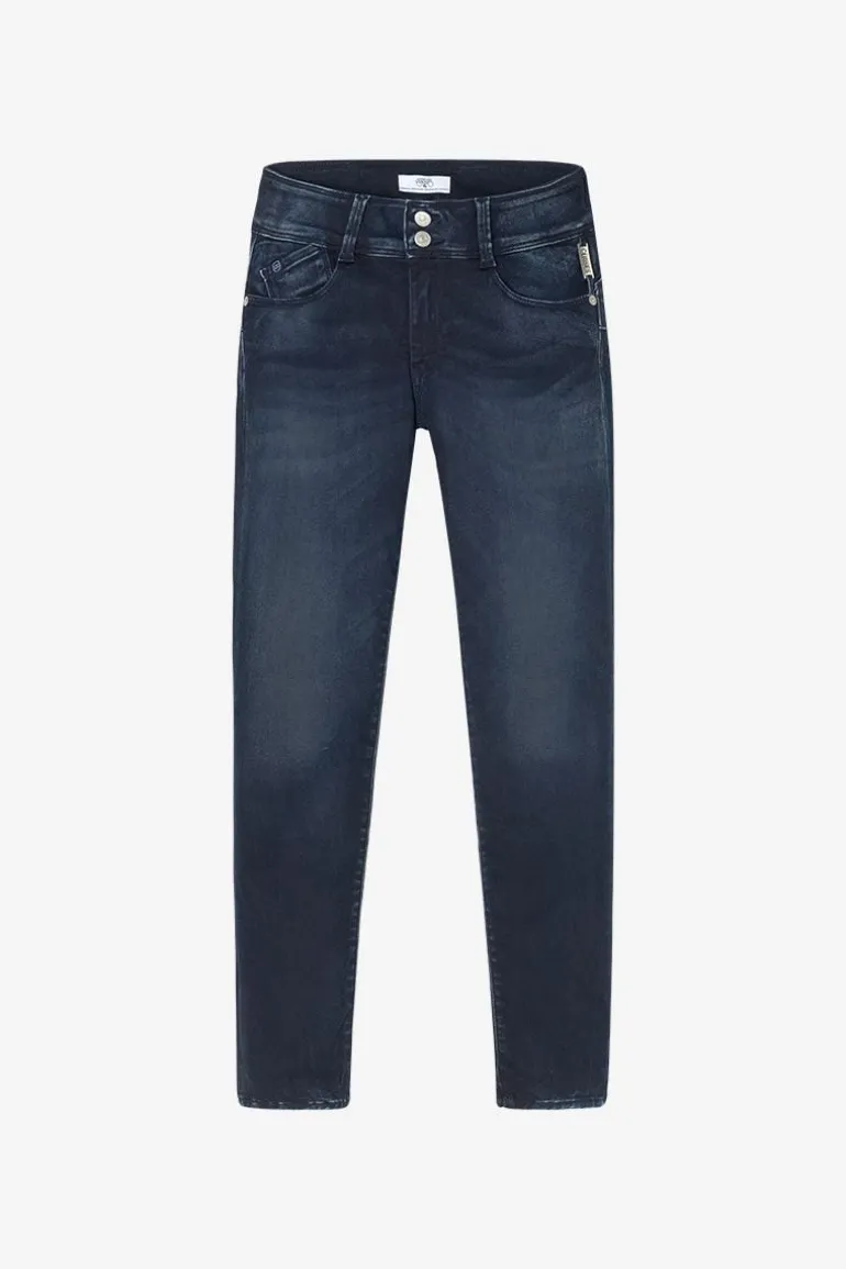 Le Temps des Cerises Gush Ultra Pulp Slim 7/8Eme Jeans Bleu-Noir N°1-Femme Coupe Slim