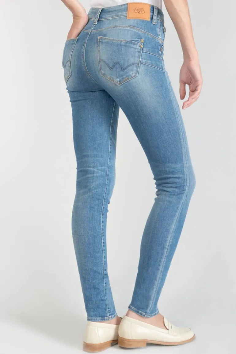 Le Temps des Cerises Houp Pulp Slim Taille Haute Jeans Bleu N°3-Femme Coupe Slim