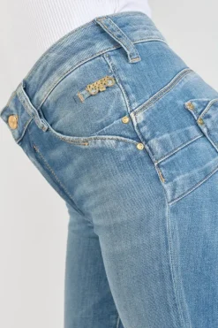 Le Temps des Cerises Houp Pulp Slim Taille Haute Jeans Bleu N°3-Femme Coupe Slim