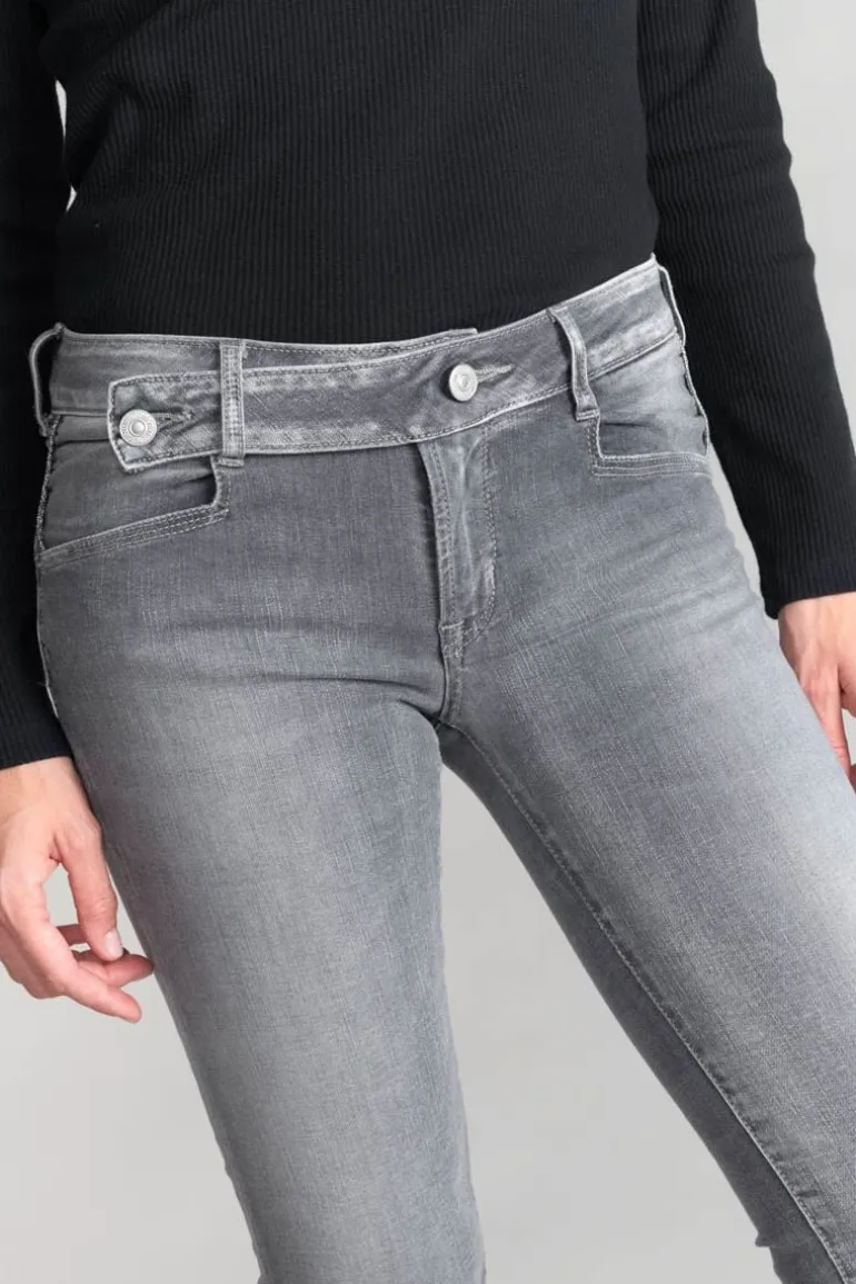 Le Temps des Cerises Jarry Pulp Slim 7/8Eme Jeans Gris N°3-Femme Coupe Slim