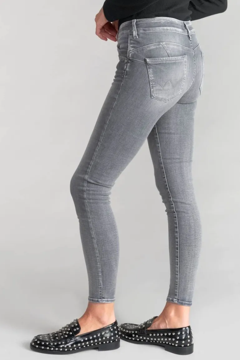Le Temps des Cerises Jarry Pulp Slim 7/8Eme Jeans Gris N°3-Femme Coupe Slim