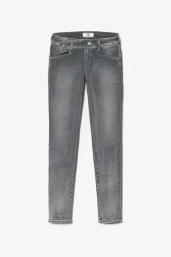 Le Temps des Cerises Jarry Pulp Slim 7/8Eme Jeans Gris N°3-Femme Coupe Slim