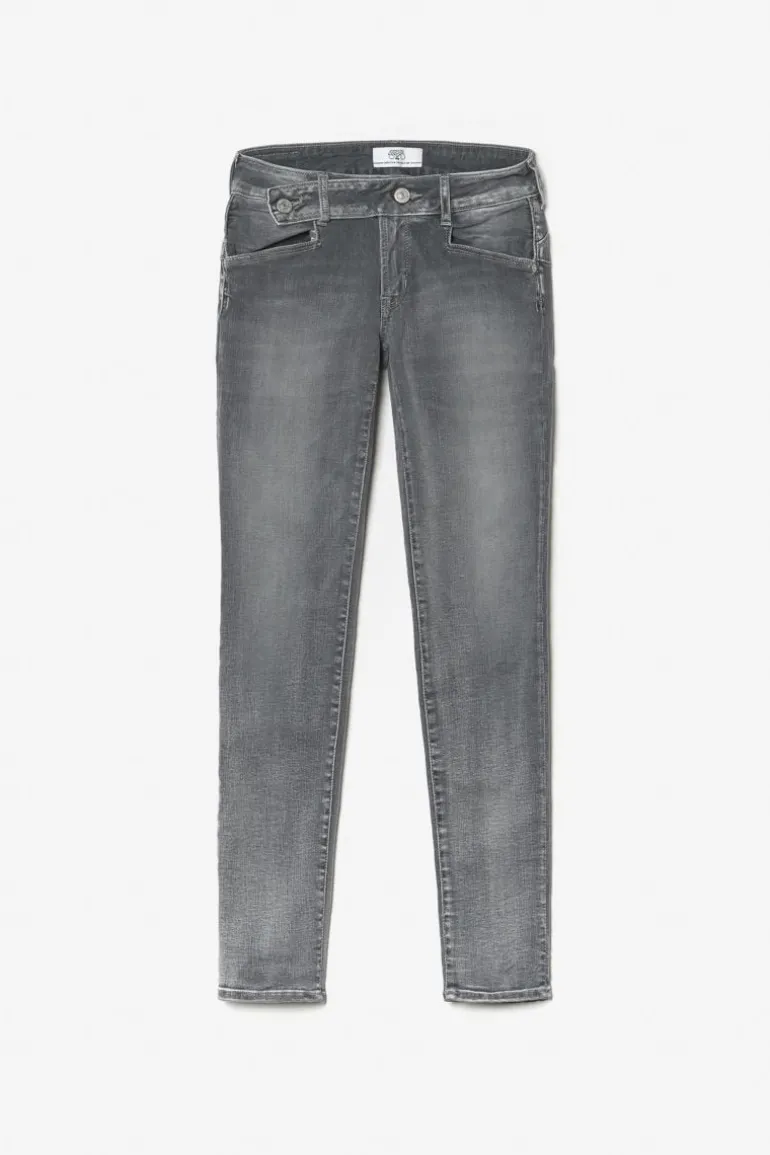 Le Temps des Cerises Jarry Pulp Slim 7/8Eme Jeans Gris N°3-Femme Coupe Slim