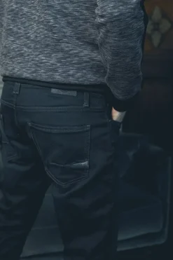 Le Temps des Cerises Jogg 700/11 Adjusted Jeans Bleu-Noir N°1-Homme Coupe Adjusted