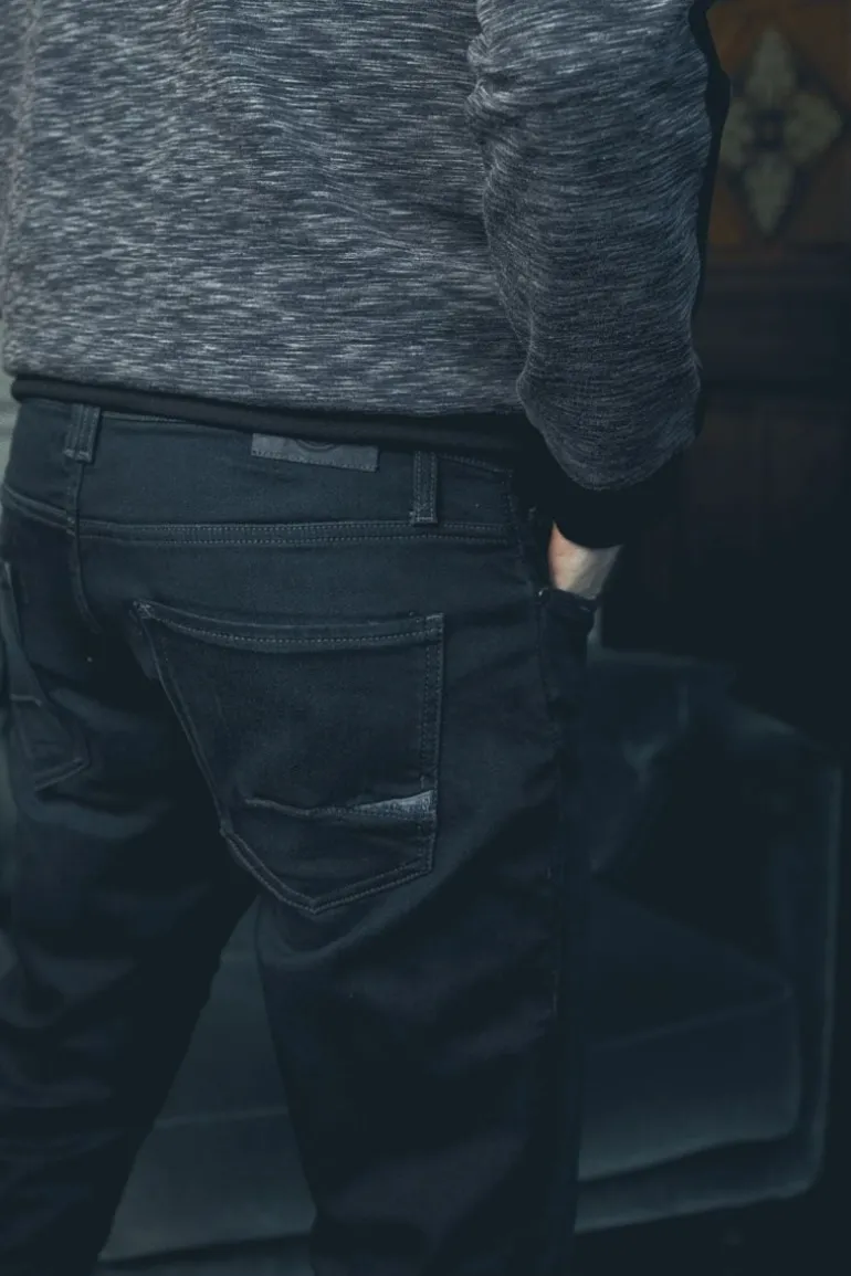 Le Temps des Cerises Jogg 700/11 Adjusted Jeans Bleu-Noir N°1-Homme Coupe Adjusted