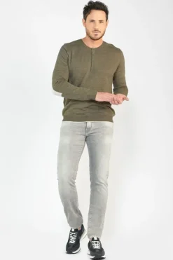 Le Temps des Cerises Jogg 700/11 Adjusted Jeans Gris N°4-Homme Coupe Adjusted