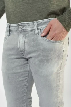 Le Temps des Cerises Jogg 700/11 Adjusted Jeans Gris N°4-Homme Coupe Adjusted