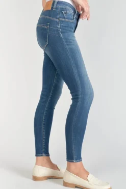 Le Temps des Cerises Kirr Pulp Slim Taille Haute 7/8Eme Jeans Bleu N°3-Femme Coupe Slim