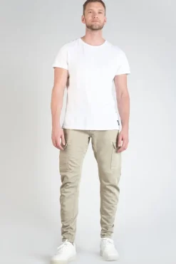 Le Temps des Cerises Koge Army Jogg Tapered Arque Beige-Homme Pantalons & Chinos