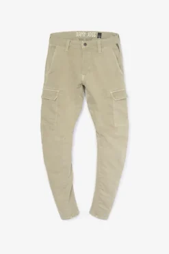 Le Temps des Cerises Koge Army Jogg Tapered Arque Beige-Homme Pantalons & Chinos