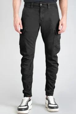 Le Temps des Cerises Koge Army Jogg Tapered Arque Noir-Homme Pantalons & Chinos