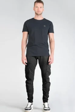 Le Temps des Cerises Koge Army Jogg Tapered Arque Noir-Homme Pantalons & Chinos