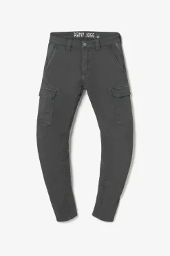 Le Temps des Cerises Koge Army Jogg Tapered Arque Noir-Homme Pantalons & Chinos